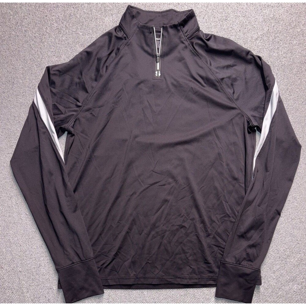 Sports Illustrated Men's 1/4 Zip Performance Pullover - Size M